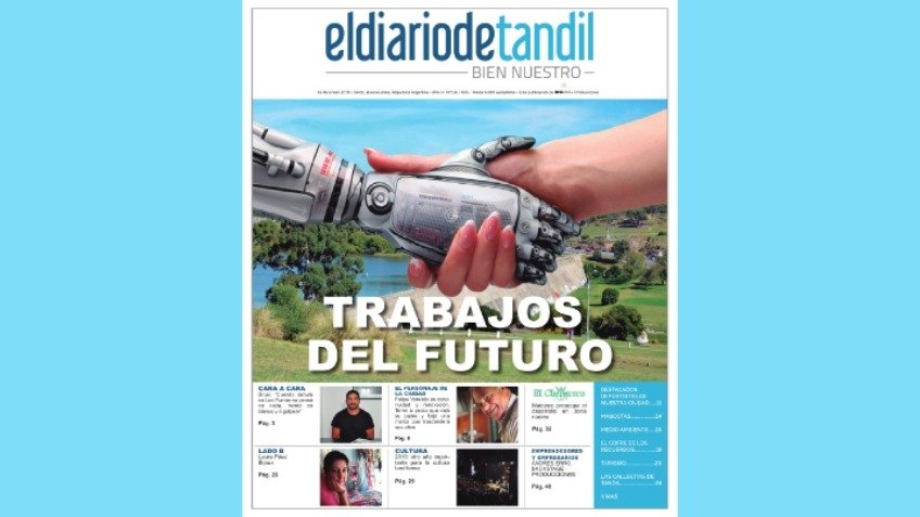 "Trabajos del futuro", la tapa de nuestra Edición Papel